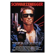 Hottest Arnold Schwarzenegger The Terminator Movie Poster Painting For Home Wall Decor