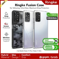 [J22R] Ringke Fusion Case Redmi Note 11 Pro 5G / 11 Soft Casing