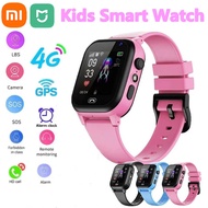 SDSXiaomi Mijia Kids 4G Smart Watch SOS GPS Location Video Call Sim Card SmartWatch Camera Waterproo