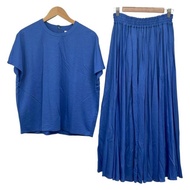Ebure SETTO Skirt blue Women Direct from Japan Secondhand