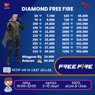 VOBEST TOPUP DIAMOND FREEFIRE MURAH - DM FF [VIA ID] [LEGAL] [FAST]