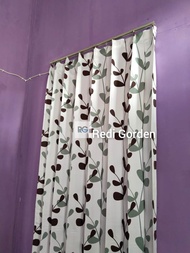 Gorden plisket satin bridal montero/Gorden jendela panjang 2 meter/Gorden pintu kamar free Kawat S/Gorden terbaru/Gorden plisket satin bridal motif bunga Tebal/Gorden Ruang Tamu elegan/Gorden plisket aesthetic