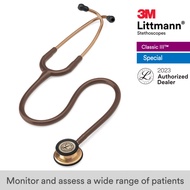 3M Littmann Classic III 27 inch #5809 (Chocolate Tube Copper-Finish Chestpiece Stainless Stem & Eart