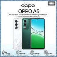 OPPO A5 4G | Snapdragon 6s 4G Gen 1 | 6000mAh Battery | 45W SUPERVOOC | Original Malaysia Set