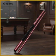 Gepnoo 2-Piece Pool Cue Alloy Joint Chinese 8 ball Cue Multi-Layer Tip Fiberglass