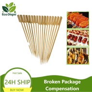 5000pcs Teppo Skewer BBQ Sticks Burger Kebab Skewer Barbeque Disposable Fruit Kabob 1Box