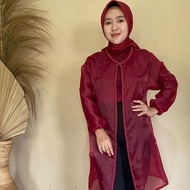 Outer Organza Premium / Cardigan Organza / Baju Kondangan