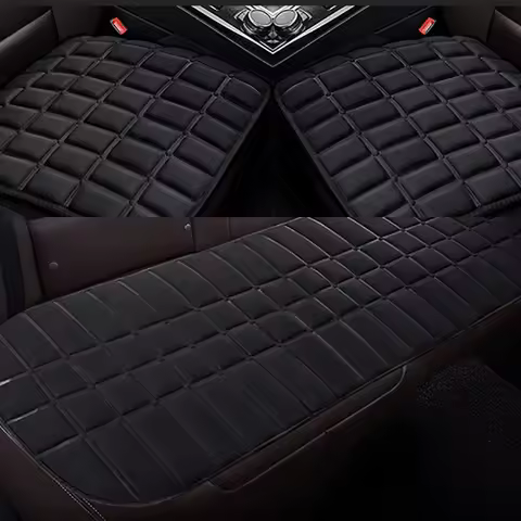 AB59-Car Seat Cover Winter Warm Auto Front Row Seat Cushion Pad Car Heating Seat Cushion USB Winter 