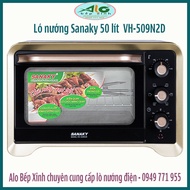 Sanaky VH-509N2D 50 liter oven with heating fan, M baking bar, capacity 2.000W - - Alo Kitchen Xinh