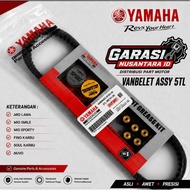 VANBELT ASSY+LOLER 5TL MIO SPORTY, OLD MIO, SOUL CARBON, NUVO V-BELT ASSY 5TL
