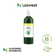 Lesweet 0 Cal Pandan Syrup 1L Halal