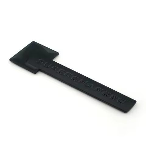 SUPERCHARGED A4 A5 A6L Q3 Q5 Q7 Car Styling Trunk Fender Logo Sticker