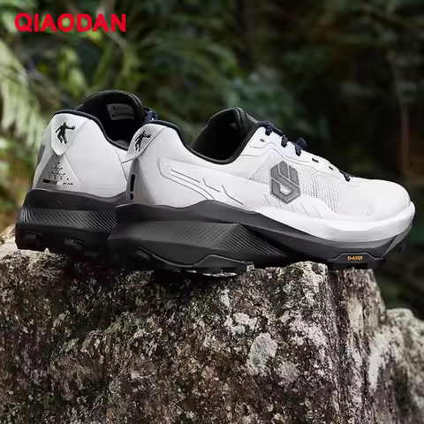 QIAODAN Shanshen 3.0 Men's 2026 New Off-road Running Shoes Lightweight Breathable Non-slip Outdoor T