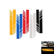 1 Pair Car Sticker Reflective decorative Rearview Mirror Side Decal Stripe Vinyl For Benz BMW Toyota VW