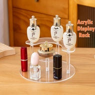 Figurine Acrylic Display Stand 3 Tier Perfume Display Rack Cosmetic Jewellery Display Shelf