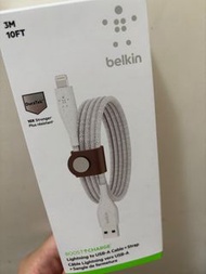 Belkin boost charge Lightning to USB-A Cable+Strap