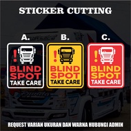 Sticker Cutting Blind Spot/Reflective Blind Spot Truck Sticker