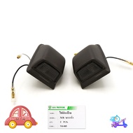License Plate Light Rear Black 2 Pieces Nissan Frontier Navara D40 4x2 4x4 Year 2006-2014