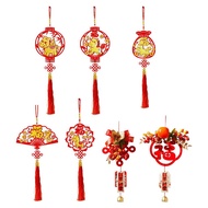 [tenlzsp0bc] Chinese New Year Hanging Decoration 2026 Spring Festival Decor Pendant New Year Ornamen