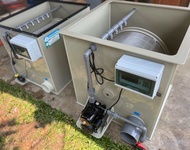 เครื่องกรองน้ำบ่อปลาอัตโนมัติ รุ่น 30T ดรั๊มฟิวเตอร์