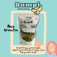 Kripik pisang Greentea Lumer