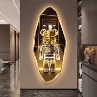 Crystal STONE painting of Kaws Toy bear/Bearbrick/wall painting