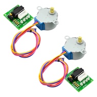 28BYJ-48 ULN2003 5V Stepper Motor with Driver for Arduino, ESP32, ESP8266, Raspberry Pi, 2 pieces