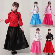 【In stock】 120-170cm x qipao cheongsam kids princess dress CNY dress Chinese New Year clothes Baju K