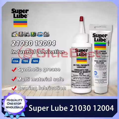 Super Lube 21030 12004 Synthetic Grease for Bearing Gear Valve O Ring Industrial Maint Waterproof Co