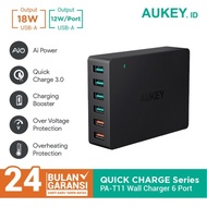 Aukey Charger 6 Port USB Quick Charge 3.0 ORIGINAL PA-T11 TK_3656