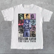 Oversized Fernando Alonso F1 T-Shirt | Cotton 24s Built-Up | Wash Vintage