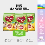 Dumex Dugro Milk Powder 850g/1.5kg - Stage 3 4 5, Strong Bones, Immunity
