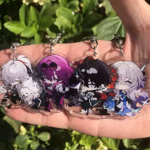 Game Honkai: Star Rail Luocha Imbibitor Lunae Blade Kafka Seele Cosplay Costume Accessories Badge Ke