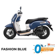 new honda scoopy fashion sporty cbs iss sepeda motor - fashion blue semarang