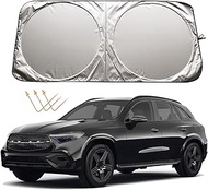 XHRING Windshield Sun Shade for Mercedes Benz GLC GLC 300 GLC300 GLE GLS 350 GLE350 450 ML ML350 CLS