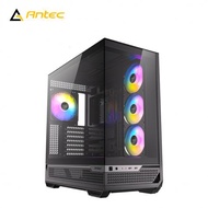 Antec 安鈦克 C7 ARGB 黑 全景玻璃機殼 (ATX/Type-C/無A柱/內建風扇側3後1/顯卡450mm/塔散180mm)