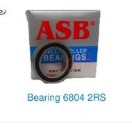 Bearing 6804 2RS Laher Klaher Ball Bearing ASB 6804 Rubber Cap