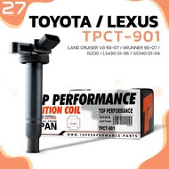 Ignition Coil TOYOTA LAND CRUISER V8/4 RUNNER/LEXUS IS200 LS430 GS430/1UZ 3UZ-TPCT-901-TOP PERFORMAN