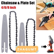 ZHAGUMT366HT 1Set Saw Chain Kit, Logging Pruning for Electric Saw Chain Guide Plate Set, Durable Gar