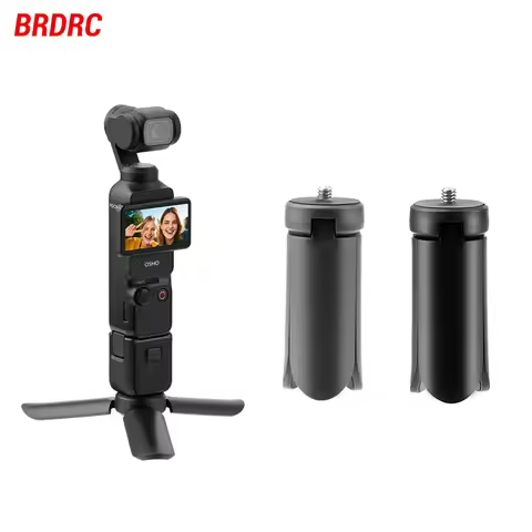 Mini Tripod for DJI Pocket 3/Insta360 X5/X4/X3/OSMO Mobile 4 5/Gopro 13/ Zhiyun Spare Parts Tripod f