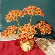 (Pre-built tree) Dragon head money tree, 7 branches, 5 canopy GTA6 - indoor decoration on CNY