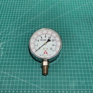 Pressure Gauge Forbes 16 Kg/cm2 220 Lb/in2 Display 4 In Thread 3/8 In