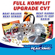 PAKET KOMPLIT CVT KIRIAN CVT Honda BEAT ESP - Genio - Beat Deluxe Upgrade cvt Bubut Rumah Roller custom racing Modifikasi ori