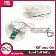 KIT HX711 MODULE 20KG PRESSURE SENSOR SET WEIGHING SENSOR