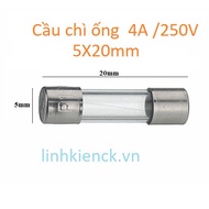 Tube fuse 4A /250V 5X20mm (10 pieces)