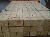 木材工坊@MCA防腐美國南方松長300寬8.9厚8.9CM(結構級)原裝.窯乾.園藝傢俱地板