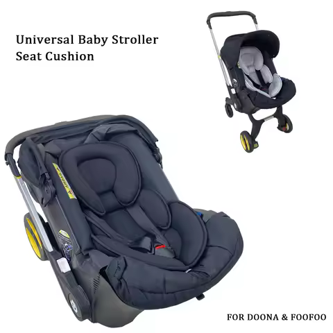 Universal Baby Stroller Seat Cushion Head and Body Support Pillow For Doona Infant Car Seat Insert N
