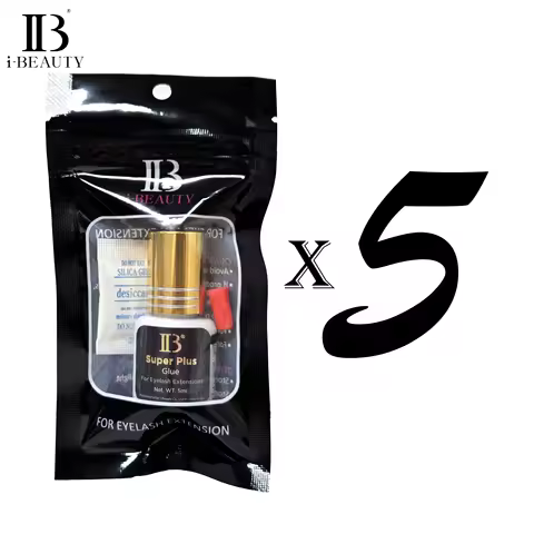 Korea IB Super Plus Glue for Eyelash Extensions 5ml Professional IBeauty Gold Cap False Lash Glue Wh