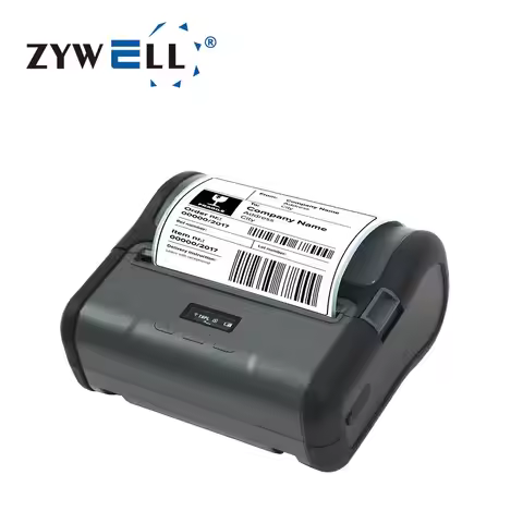 Mini 4x6 Shipping Thermal Label Printer Sticker Machine with Screen Easy Operate 4inch Barcode Print