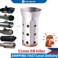 Db killer 51mm Universal Muffler Exhaust Motorcycle Pipes with DB Killer Silencer